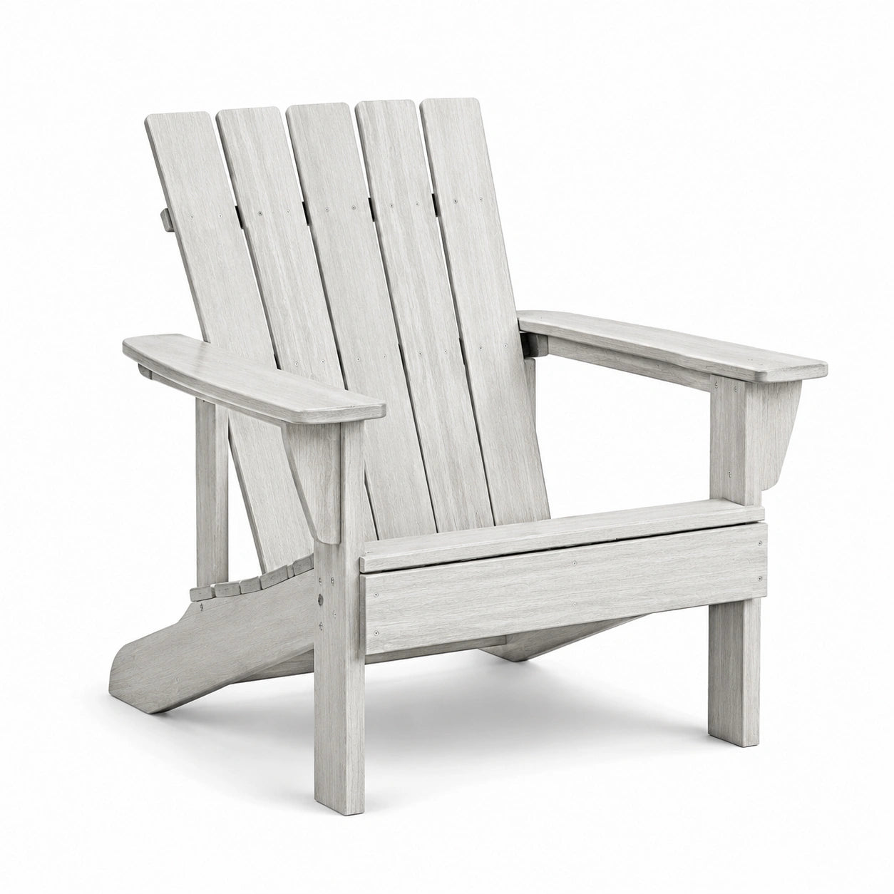 Fauteuil en bois d'acacia gris pour extérieur