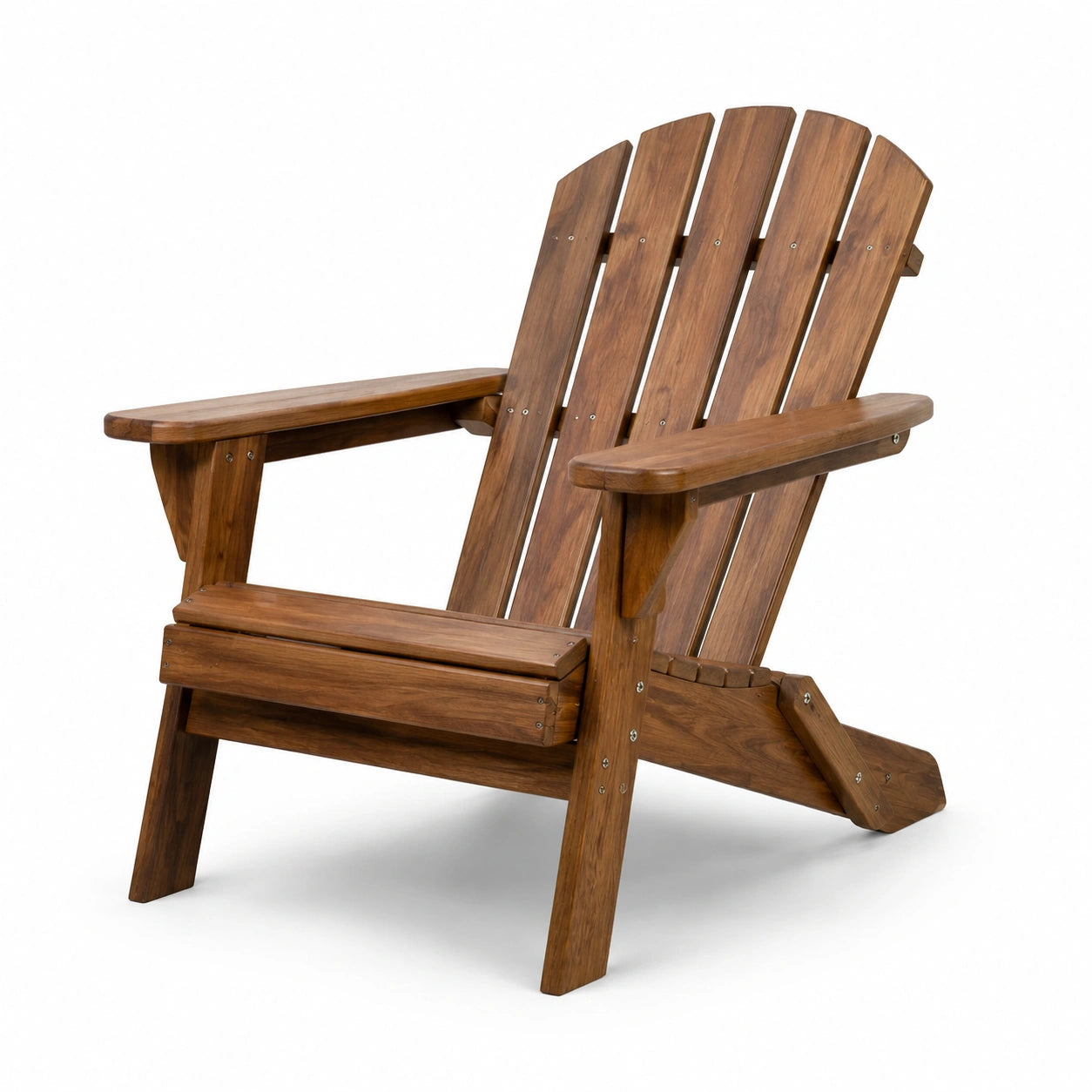 Chaise Adirondack en Bois d'Acacia Brun